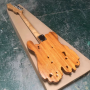 Custom 6 Strings HandCarved Electric Guitar with Matte Paint Finishing