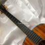 Custom 40 Inch OM Style All Koa Wood Acoustic Guitar Abalone Ebony Fingerboard
