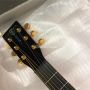 Custom 40 Inch OM Style All Koa Wood Acoustic Guitar Abalone Ebony Fingerboard