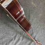 SOLID Back Side Folk Guitar Version 38 Inch OO Type Solid Spruce Top Acoustic Guitar Abalone Inlay Ebony Fingerboard