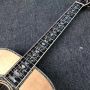 D-100AA All Solid Wood 41 Inch D Type Spruce Acoustic Guitar Abalone Inlay Rosewood Body