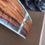 Custom MT Style Koa Acoustic Guitar 41 Inch D Type Body Abalone Flowers Inlays Ebony Fingerboard