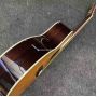 Custom Solid Spruce Top 40 Inch OM Acoustic Guitar Abalone Binding Upgrade Handmade EC Signature Clapton Acoustic Guitar OM28EC