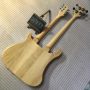 Factory Outlet Black 4+6 Strings Double Neck Electric Guitar Redwood Fretboard