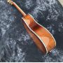 Custom 41 Inch Dreadnought D45F Flamed Maple Style Acoustic Guitar with Abalone Inlays
