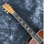 Custom 41 Inch Dreadnought D45F Flamed Maple Style Acoustic Guitar with Abalone Inlays
