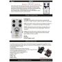 Custom Grand High Quality Zdrivee Guitar Effect Pedal Boost Overdrive With True Bypass Clone Zendrive, Accept Pedal OEM
