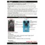 Custom Grand MINI CHORUS High Quality Guitar Effect Pedal Chorus With True Bypass, Accept Pedal OEM