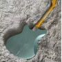 Custom Series J Electric Guitar in Blue Color with P90 Pickup Rosewood Fingerboard