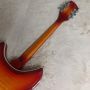 Custom 6 Strings 330 360 381 Semi Hollow Body Cherry Sunburst Electric Guitar Flamed Top with Nitro Finishing