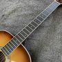 Custom D28AA Model Acoustic Guitar, Solid Rosewood Back Side, Ebony Fretboard, Accept OEM