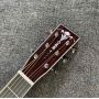 Custom D28AA Model Acoustic Guitar, Solid Rosewood Back Side, Ebony Fretboard, Accept OEM