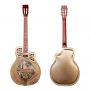Custom Dobro Wholesale High Quality Stringed Musical Instruments Tricone Copper Brass Electric Resonator Guitar Parlor