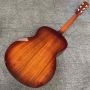 Custom 43 Inch 20 Frets Ebony Fingerboard SOLID KOA Wood Back Side Acoustic Guitar with BB Band Electronic, Accept Guitar OEM