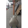Custom Grand Brass Resonator Guitar, Matt Painting Chrome Plated Brass body Cutaway Tricone Resonphonic Guitar
