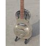 Custom Gloss Brass Bell Biscuit Bridge Electric Parlor OOO Resonator Acoustic Guitar W Pickup