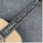 Solid R Back Side Life Tree Inlay Abalone Binding Dreadnought Acoustic Guitar Martin Guitar Style
