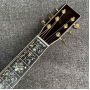 Solid R Back Side Life Tree Inlay Abalone Binding Dreadnought Acoustic Guitar Martin Guitar Style