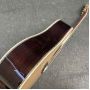 Solid R Back Side Life Tree Inlay Abalone Binding Dreadnought Acoustic Guitar Martin Guitar Style