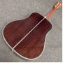 Solid R Back Side Life Tree Inlay Abalone Binding Dreadnought Acoustic Guitar Martin Guitar Style