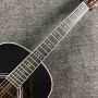 Custom Solid Cocobolo Back Side Real Abalone Inlay D Body Dreadnought Acoustic Guitar in Sunburst Color