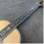 39 Inch OOO Body Europe Spruce Top Rosewood Back Side 43mm Nut Width Abalone Binding Acoustic Guitar