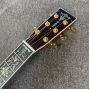 39 Inch OOO Body Europe Spruce Top Rosewood Back Side 43mm Nut Width Abalone Binding Acoustic Guitar