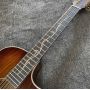 Custom 12 Strings KOA Wood Taylor Style Acoustic Guitar Glossing Finish Body Matt Neck Open Tuner