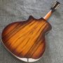 Custom 12 Strings KOA Wood Taylor Style Acoustic Guitar Glossing Finish Body Matt Neck Open Tuner