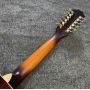 Custom 12 Strings KOA Wood Taylor Style Acoustic Guitar Glossing Finish Body Matt Neck Open Tuner