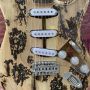 Custom ST electric guitar with SSS pickup