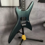 Custom B.C. Rich Style Irregular Shape Electric Guitar in Matte Finishing Open Pickups FR Bridge