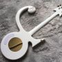 Custom Big Prince Arrow Inlay Gold Hardware Electric Guitar in White
