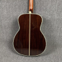 Custom OM Style 42 Solid Spruce Cedar Top Acoustic Guitar Real Abalone Inlay with Vintage Gold Tuner 