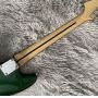 Custom Mustang Electric Guitar Metallic Green S-S Pickups Chrome Hardware