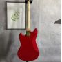 Custom Mustang Electric Guitar Red S-S Pickups Rosewood Fretboard 