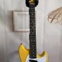 Custom Fender Mustang Style Vintera II '70S Competition Mtang Electric Guitar SS Pickup Dot Inlay