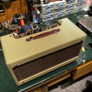 Tweedle Dee Deluxe 5E3 Classic Dumble Style Mods Tweed Head, 6V6GT*2, 12AX7*2, 5Y3GT*1, Grand Amplifier, Accept Amp OEM