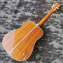 New Custom Full Koa Wood D-45k Acoustic Electric Guitar Solid KOA Top Abalone Shell Inlay