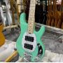 Custom 4 Strings MusicMan Style Electric Guitar Bass in Green Color