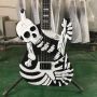 Factory George Lynch Skull Skeleton 4 Strings Electric Bass Guitar Basswood Body