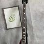 Custom 4 Strings V Shape Black Body Electric Bass Guitar Rosewood Fretboard