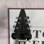 Custom Factory Metallic Grey Silver V Shape Electric Guitar Closed Pickups Mahogany Body&Neck