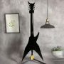 Custom 7 Strings Factory 24 Frets Bird of Prey Green Burst Electric Guitar Flame Maple Top Solid