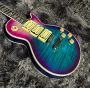 Custom GB Style Flamed Maple Top Ace Frehley Electric Guitar Mahogany Body Rosewood Fretboard 6 Strings