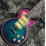 Custom GB Style Flamed Maple Top Ace Frehley Electric Guitar Mahogany Body Rosewood Fretboard 6 Strings