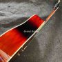 Custom Dreadnought Gibson Style J-45S Acoustic Guitar in Sunburst Color, Customized LOGO 