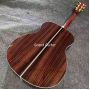 Custom OM Body Martin Style OM-45 Acoustic Guitar Yellow Painting, Customized LOGO 