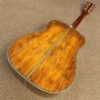 Custom Top Quality Abalone Inlays Maple Wood 41 Inch Dreadnought D45 Acoustic Guitar