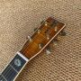 Custom Top Quality Abalone Inlays Maple Wood 41 Inch Dreadnought D45 Acoustic Guitar